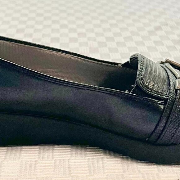 NIB Size 9.5 Medium Life Stride Soft System Black Loafer - Picture 4 of 10